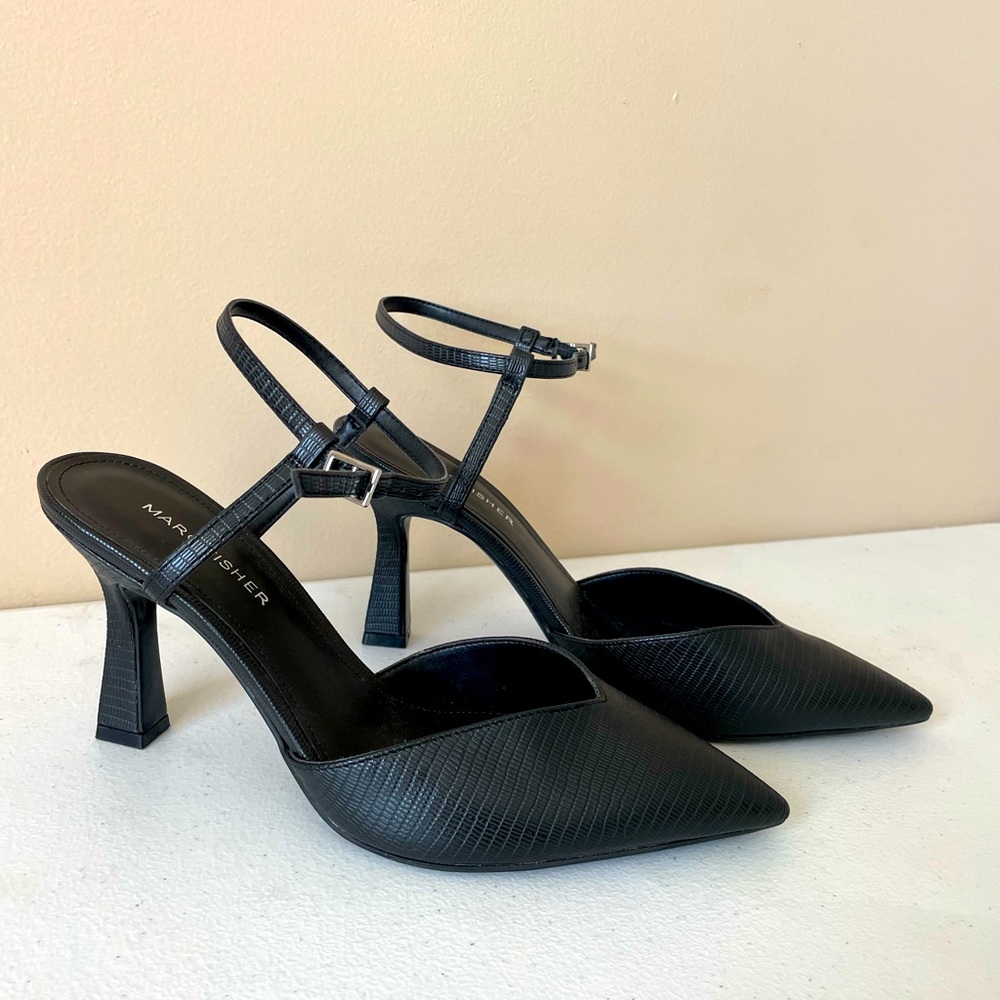 Marc Fisher Black Heels